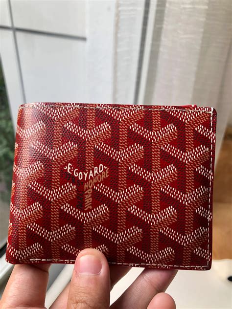 goyard wallet mens custom|goyard men's wallet price.